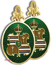 14 Karat Gold Royal Hawaiian Oval Seal Earrings - Trademark Jewelers