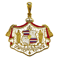 Centennial Jubilee Royal Crest as it appeared on coronation letterhead. - Trademark Jewelers