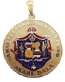14 Karat Gold Royal Hawaiian Coat of Arms Pendant - Trademark Jewelers
