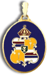 14 Karat Gold Royal Hawaiian Seal Pendant - Trademark Jewelers
