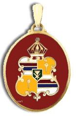 14 Karat Gold Royal Hawaiian Seal Pendant - Trademark Jewelers