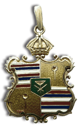 14 Karat Gold Royal Hawaiian Seal Medallion - Trademark Jewelers