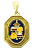 SFXS-5 14 Karat Gold Royal Hawaiian Seal Pendant - Trademark Jewelers