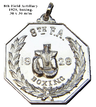 8th Field Artillery 1929 Boxing - Trademark Jewelers