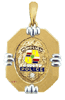 HPF-1 14 Karat Gold Police Department Pendant - Trademark Jewelers