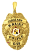 KPP-1 14 Karat Gold "Keiki" Police Department Pendant - Trademark Jewelers