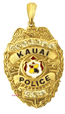 KPP-1 14 Karat Gold "Keiki" Police Department Pendant - Trademark Jewelers
