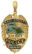 MPP-1 14 Karat Gold "Keiki" Maui Police Department Pendant - Trademark Jewelers