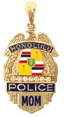 OPP5 14 Karat Gold "New" Honolulu Police Shield Pendant - Trademark Jewelers