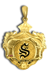 14 Karat Gold Hawaiian Initial Medallion Pendant - Trademark Jewelers